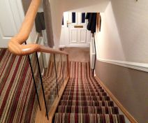 Glass Banister Revamp with Continuous Handrail