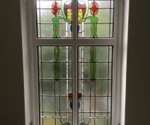 Stained and Leaded Glass Double Glazed Window 