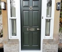 Pre-finished Accoya 6 Panel Exterior Door and Frame