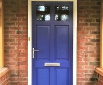 Pre-finished Accoya 6 Panel External Door with Frame
