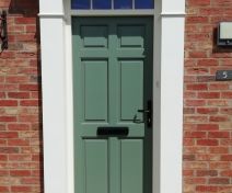 Pre-finished Accoya 6 Panel External Door and Frame