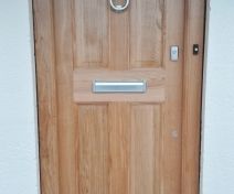 Bespoke Oiled Oak Front Door
