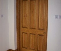 Extra Wide Pine Door