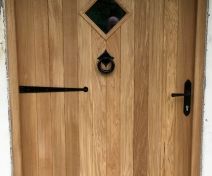 Oiled Oak External Door