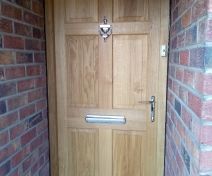 Six Panel Oak External Door