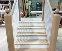 Manufacturing of 3 Traditional Oak Staircases with a Total of 36 Steps for a Scottish Castle