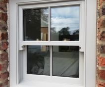Small Pre-finished Double Glazed Sash Window on Weights